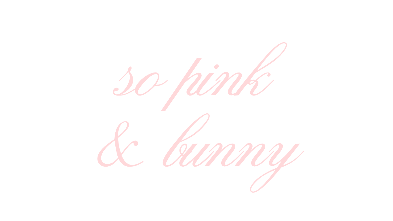So Pink & Bunny
